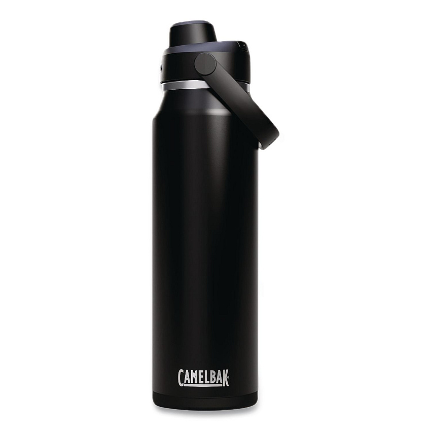 CamelBak Thrive Chug Vacuum Insulated Stainless Steel Water Bottle, 32 oz, Black (2930001001)