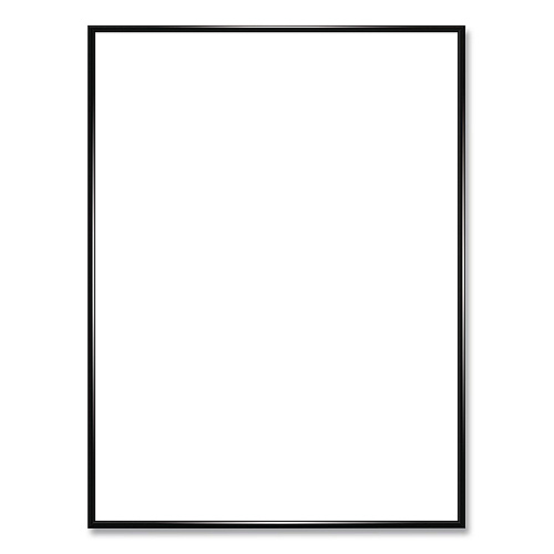 Excello Global Products Poster Frame, Plastic, 24 x 36 Insert, Black, 10/Pack (PPFRM2436CP)