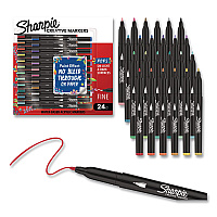 Sharpie Creative Markers, Fine Tip Bullet Tip, Assorted, 24/Pack (2209904)