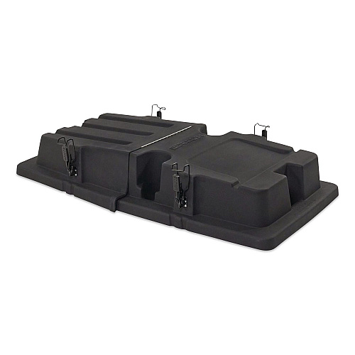 Rubbermaid Commercial BRUTE Rotomolded Tilt Truck Lid, 28.85 x 57.10 x 9.7, Black (2221456)