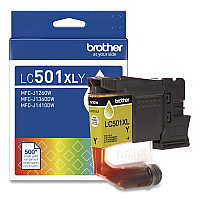 Brother LC501XLYS High-Yield Ink, 500 Page-Yield, Yellow