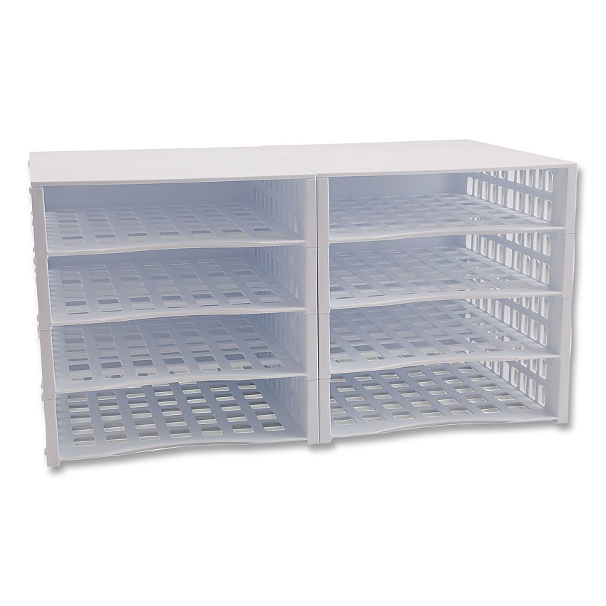 Thinkspace Literature Organizer, 8 Sections, 21 x 12.25, White (39444)