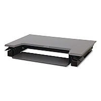 Ergotron WorkFit-T Adjustable Standing Desk Converter, 35" x 23.3" x 5" to 20", Gray/Black (33397085)