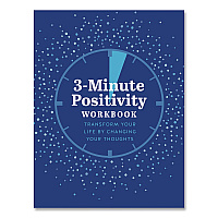 Quarto Guided Journal: 3-Minute Positivity - Transform Your Life by Changing Your Thoughts, Blue Cover, (96) 8 x 6 Sheets (978078584204)