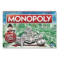 Hasbro Monopoly New Edition Classic Board Game, 2 to 8 Players, Ages 8 and Up, 117 Pieces (C1009)
