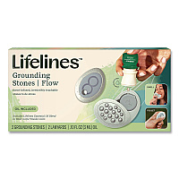 Lifelines Essential Oil Meditative Grounding Stones and Walk in the Woods Essential Oil, Gray (114501)