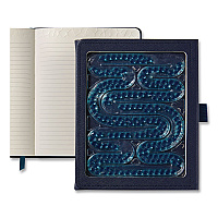 Lifelines Find Your Path Sensory Journal, Tactile Blue Gel Bead Maze, Wide/Legal Rule, Blue Cover, (80) 8 x 5 Sheets (160101)