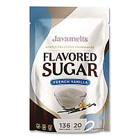 Javamelts Flavored Sugar, French Vanilla, 1.5 lb Bag (JMT55382)