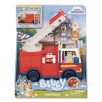 Bluey Series 10: Firetruck Vehicle, Ages 3 and Up, 5 Pieces (176104)