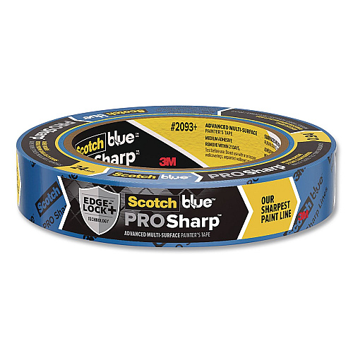 ScotchBlue PROSharp Painter's Tape, 3" Core, 0.94" x 60 yds, Blue (209324EC)