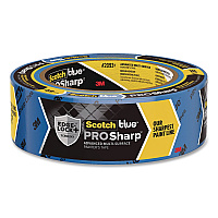 ScotchBlue PROSharp Painter's Tape, 3" Core, 1.88" x 60 yds, Blue (209348EC)