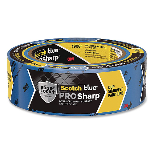 ScotchBlue PROSharp Painter's Tape, 3" Core, 1.88" x 60 yds, Blue (209348EC)