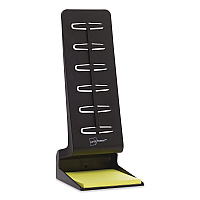 NoteTower Mini Note Holder, Plastic, Black (NTR3501)