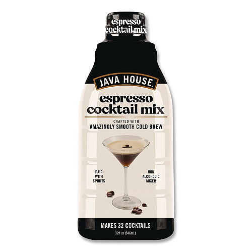 Java House Espresso Cocktail Mix Cold Brew Coffee, 32 oz (HFP01820)
