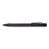 LAMY safari Ballpoint Pen, Retractable, Medium, Black Ink, Black Barrel (L217)