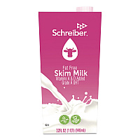 Natrel Skim Milk, 32 oz Carton, 12/Carton (PAU93047)