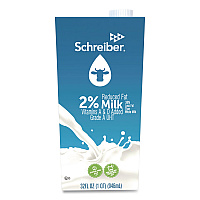 Natrel 2% Milk, 32 oz, 12/Carton (PAU93048)