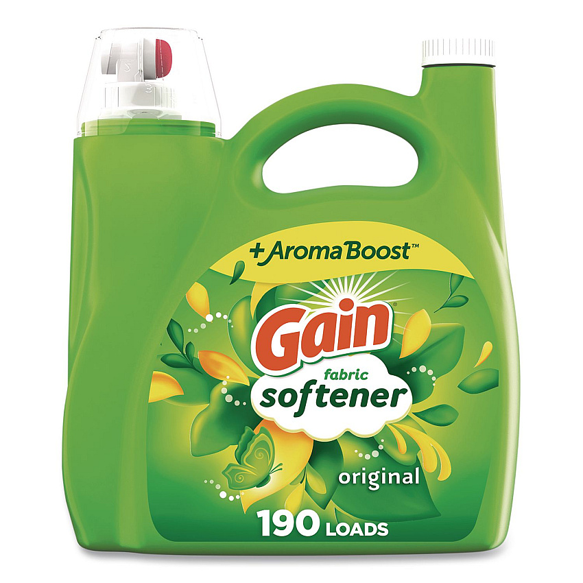 Gain Fabric Softener, Original Scent, 140 oz Bottle (10067)