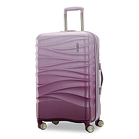 AMERICAN TOURISTER Cascade Hardside Spinner Suitcase, 17.75 x 10 x 26.75, Purple Haze (1432454321)