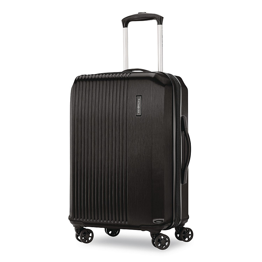 Samsonite Alliance SE Hardside Spinner Suitcase, 14 x 10 x 22, Bass Black (1457931027)