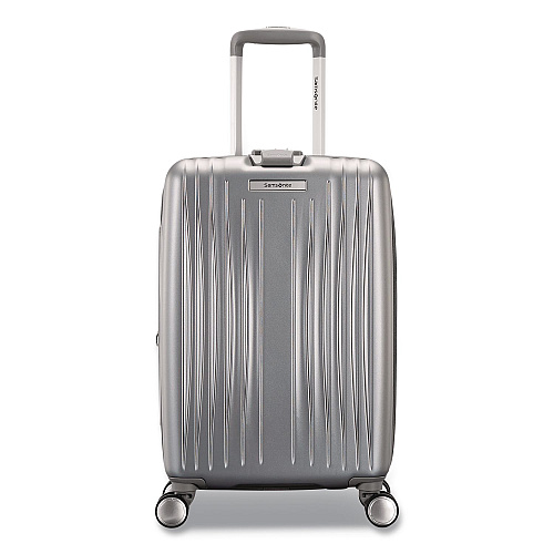 Samsonite Opto 3 Hardside Spinner Suitcase, 13.58 x 9.25 x 19.29, Silver (1470747722)