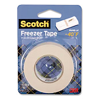 Scotch Freezer Tape, 1.5" Core, 0.75" x 1,000", Tan (7100085714)
