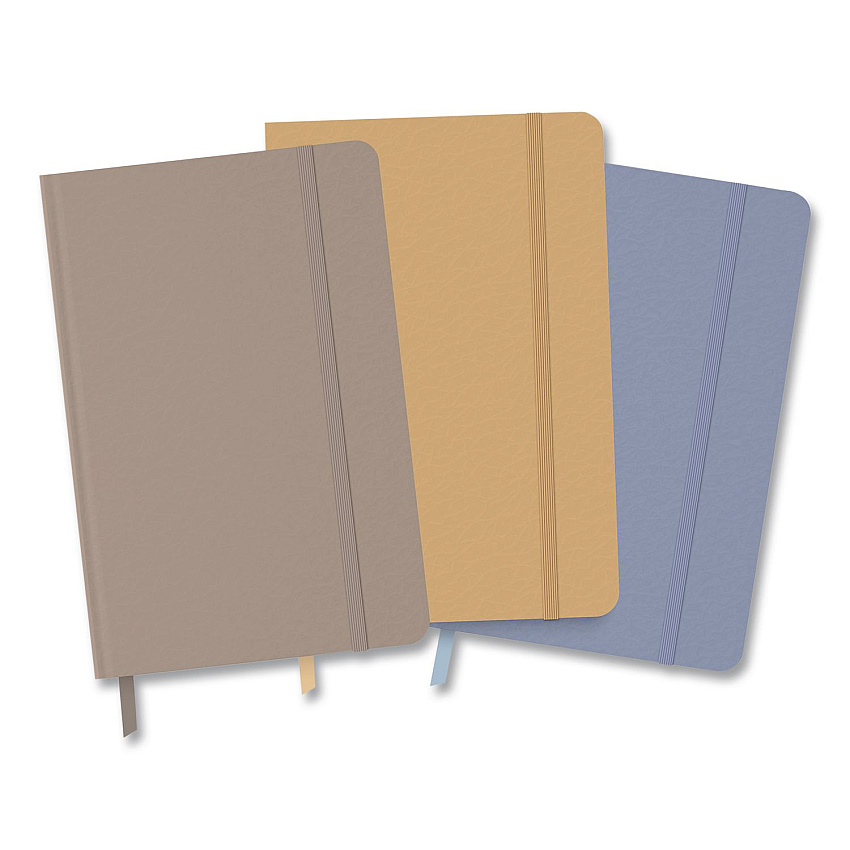 Southworth Hardcover Journal, Medium/College Rule, Assorted Cover Colors, (64) 8.25 x 5.5 Sheets, 3/Pack (91555)