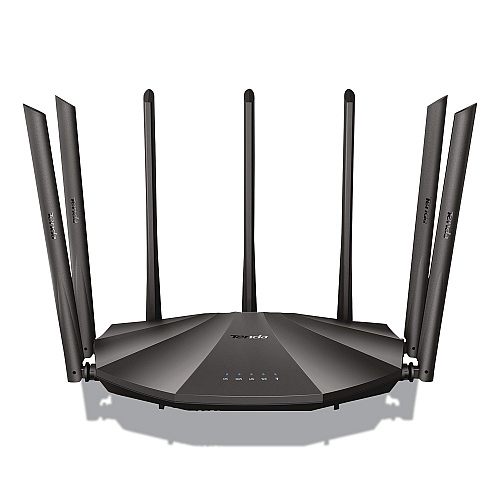 Tenda AC23 AC2100 Dual-Band Gigabit Wireless Router, 4 Ports, Dual-Band 2.4 GHz/5 GHz