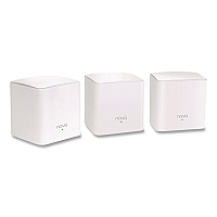 Tenda MW5G3PK AC1200 Whole-Home Mesh Wi-Fi System, 2 Ports, Dual-Band 2.4 GHz/5 GHz (NOVAMW5G3PK)