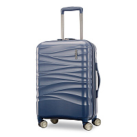 AMERICAN TOURISTER Cascade Hardside Spinner Suitcase, 15 x 9.5 x 22, Slate Blue (143244E264)