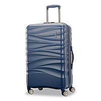 AMERICAN TOURISTER Cascade Hardside Spinner Suitcase, 17.75 x 10 x 26.75, Slate Blue (143245E264)