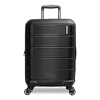 AMERICAN TOURISTER Stratum 2.0 Hardside Spinner Suitcase, 15 x 9.5 x 22, Jet Black (1423481465)