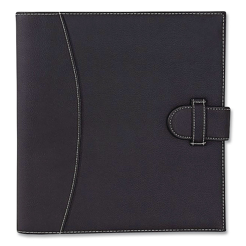 It's Academic D-Ring Non-View Binder, 3 Rings, 1" Capacity, 8.5 x 11, Black (92875)