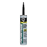 DAP Premium Polyurethane Construction Adhesive Sealant, 10.1 oz Capsule/Cartridge, Black (7079818816)