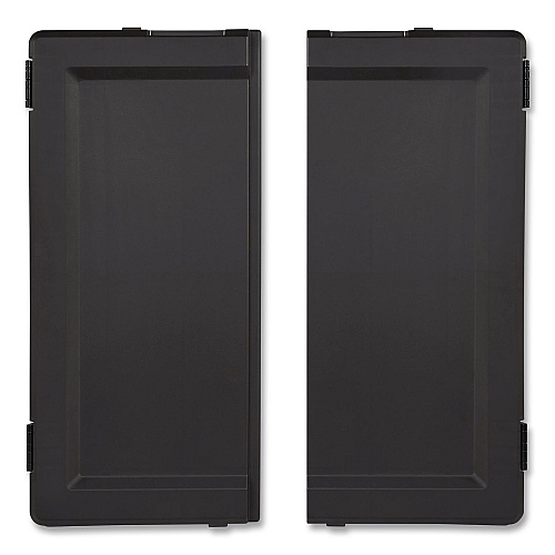Locking Door Kit, for Rubbermaid Commercial 2202581/2202527/2202585, Resin, Black (2202525)