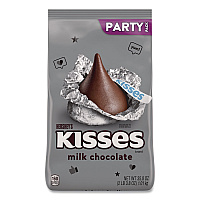 Hershey's KISSES Milk Chocolate Candy, Party Pack, 35.8 oz Bag (HEC13480)