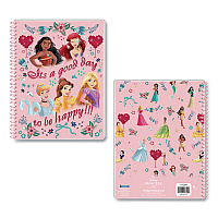 Innovative Designs Licensed Spiral Notebook, Disney Princesses, 1-Subject, Wide/Legal Rule, Multicolor Cover, (70) 10.5 x 8 Sheets (717328PRSA)