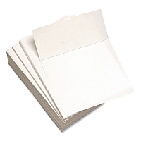 Alliance Perforated Laser Cut Sheets, 92 Bright, Micro-Perforated 3.67" from Bottom, 20 lb Bond Weight, 8.5 x 11, White, 500/Ream (30040)