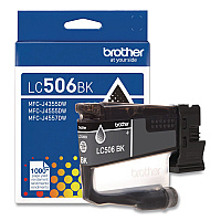 Brother LC506 INKvestment, 1,000 Page-Yield, Black (LC506BKS)