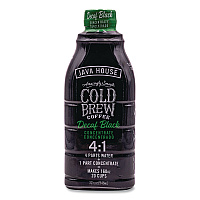 Java House Cold Brew Coffee Concentrate, Decaf Black, 32 oz Bottle (HFP01809)