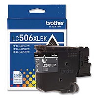 Brother LC506 INKvestment, High-Yield Ink, 2,500, Page-Yield, Black (LC506XLBKS)