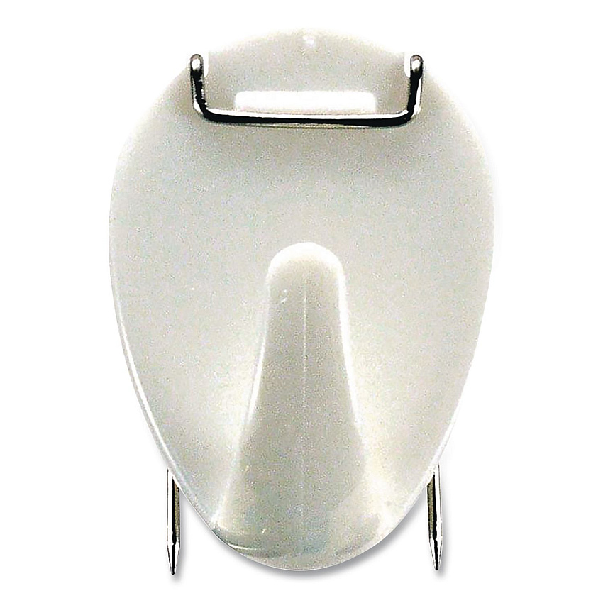 Officemate Cubicle Hooks, White, 5/Pack (509803)