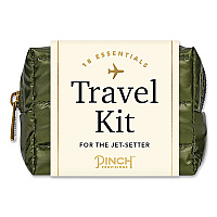 Pinch Provisions Travel Comfort Set, 18 Pieces, Green (RAVEL1PUFGRN)