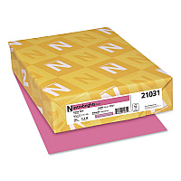 Astrobrights Color Paper, 24 lb Bond Weight, 8.5 x 11, Pulsar Pink, 500 Sheets/Ream, 10 Reams/Carton (21031CT)