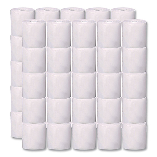 ICONEX BPA-Free Thermal POS Rolls, 0.5" Core, 3.13" x 119 ft, White, 50/Carton (05210CT)