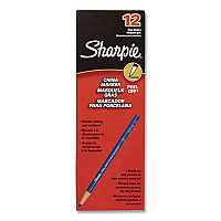 Sharpie Peel-Off China Markers, Blue, Dozen (1764000)