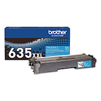 TN635XXL Super High-Yield Toner, 6,500 Page-Yield, Cyan