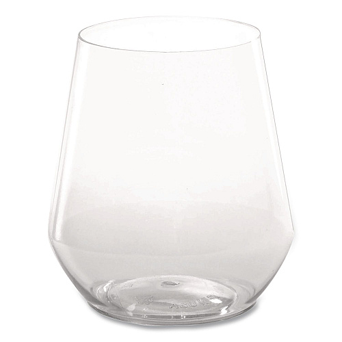 WNA Reserv Stemless Glassware, 12 oz, Clear, 16 Cups/Tray, 4 Trays/Carton (RESSGL12)