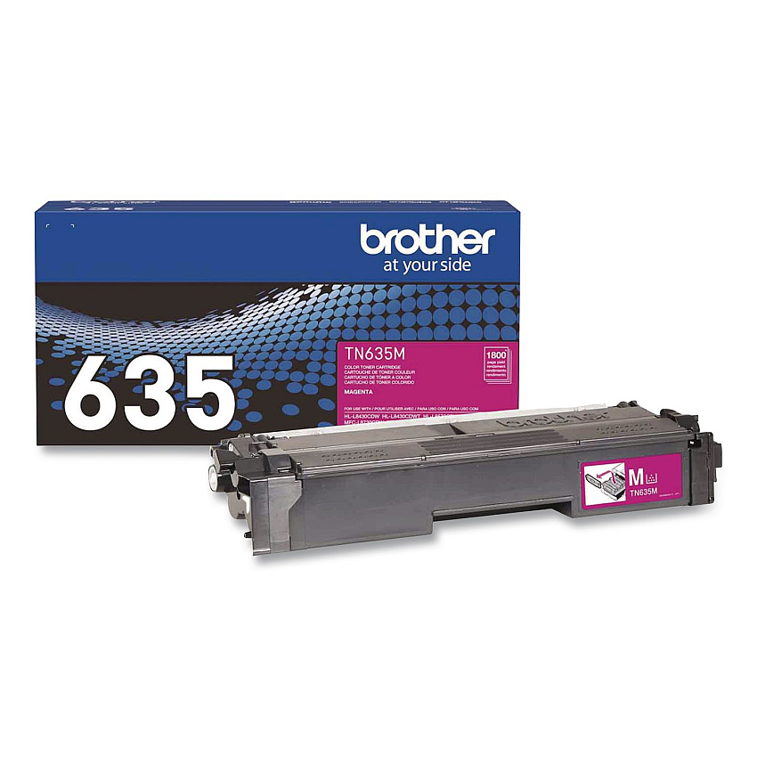 Brother TN635 Toner, 1,800 Page-Yield, Magenta (TN635M)