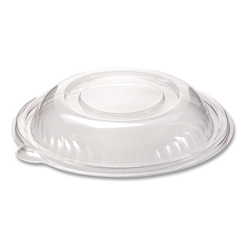 WNA CaterLine Pack 'n Serv Dome Lid, 7" dia x 1.5" h, Clear, Plastic, 50/Pack, 2 Packs/Carton (APB2432D7DM)
